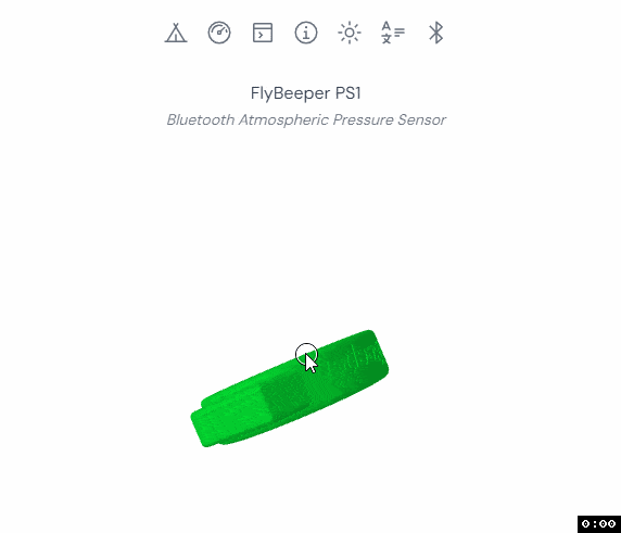 fbps1-conf PWA — live pressure read-out