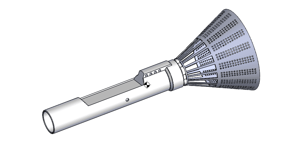 FlyBeeper TAS with badminton-style shuttlecock tail